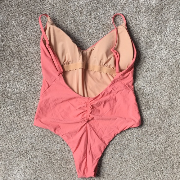J Crew ruched back one piece swim suit, never worn - Picture 4 of 5